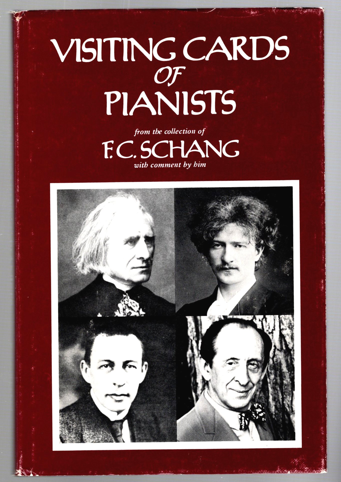 Image for Visiting Cards of Pianists :  From the Collection of F. C. Schang with Comment by Him (Signed by Vitya Vronsky)