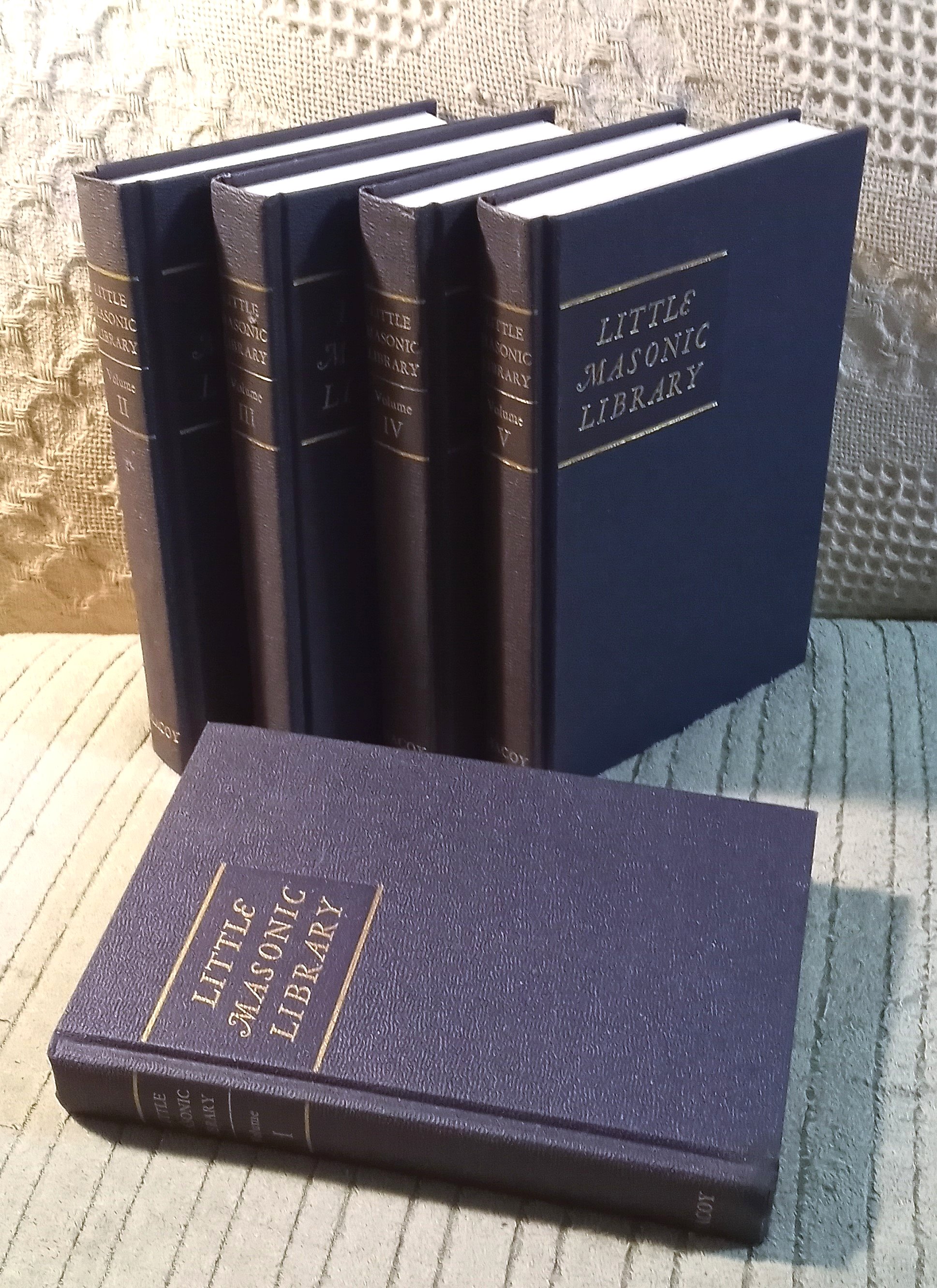 Image for Little Masonic Library, Complete in 5 Volumes
