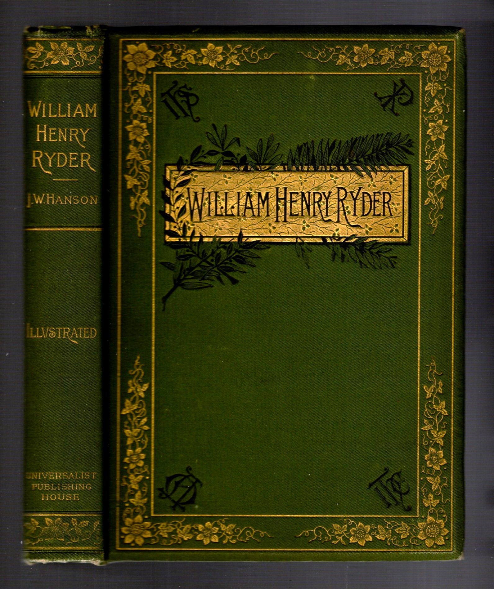 Biography of William Henry Ryder, D. D. : Illustrated