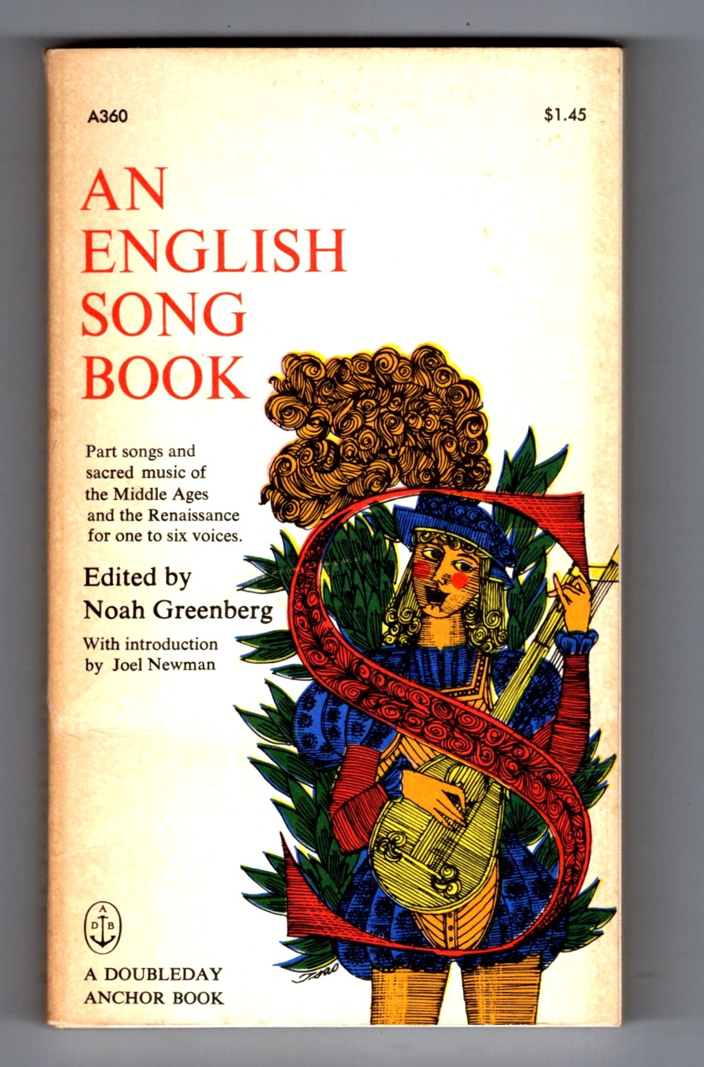 English Song Book, an : Part Songs and Sacred Music of the Middle Ages and Renaissance for One to Six Voices