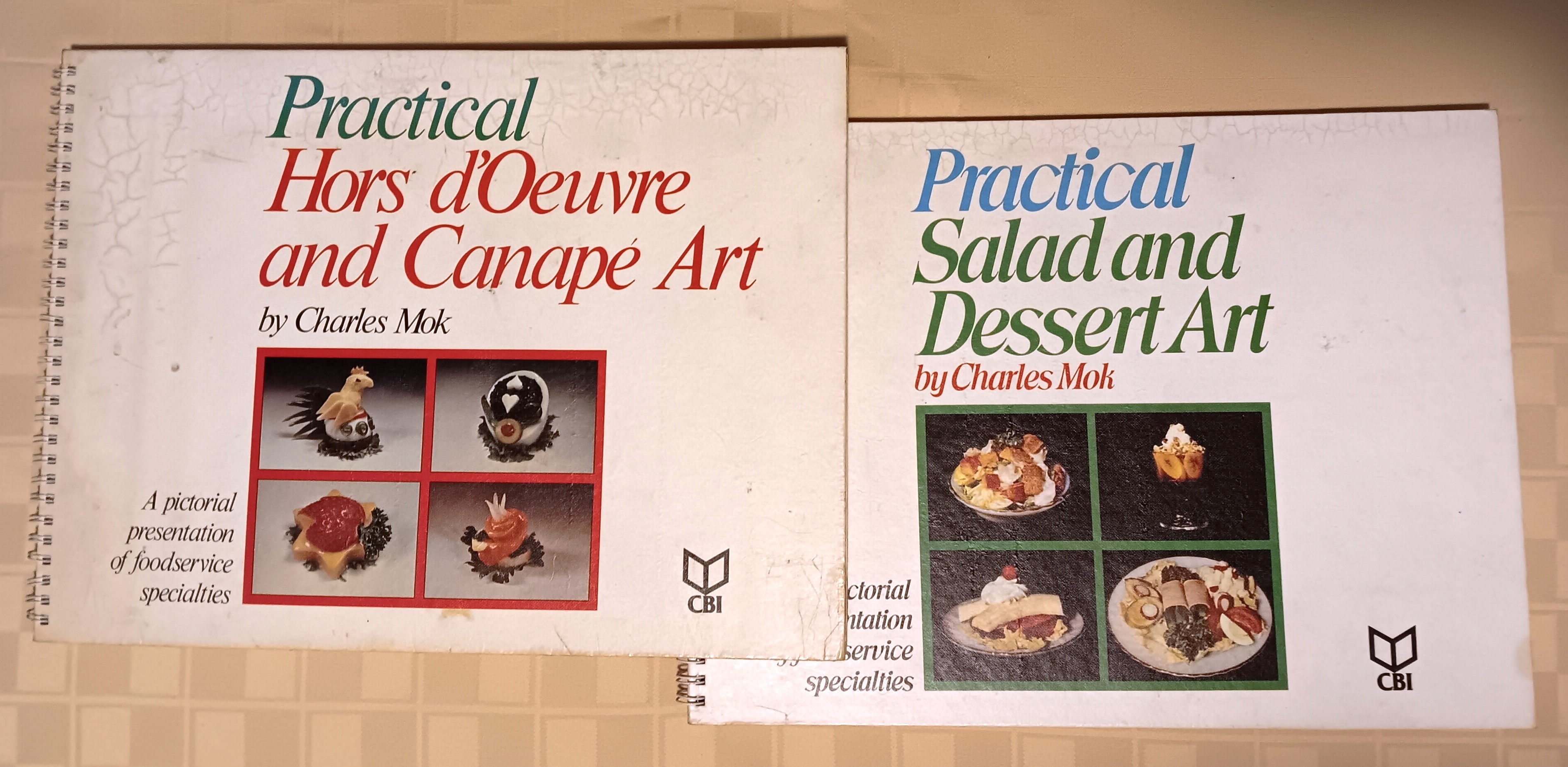 Pictorial Presentation of Foodservice Specialties, 2 Volumes : Practical Hors d'Oeuvre and Canape Art ; Practical Salad and Dessert Art