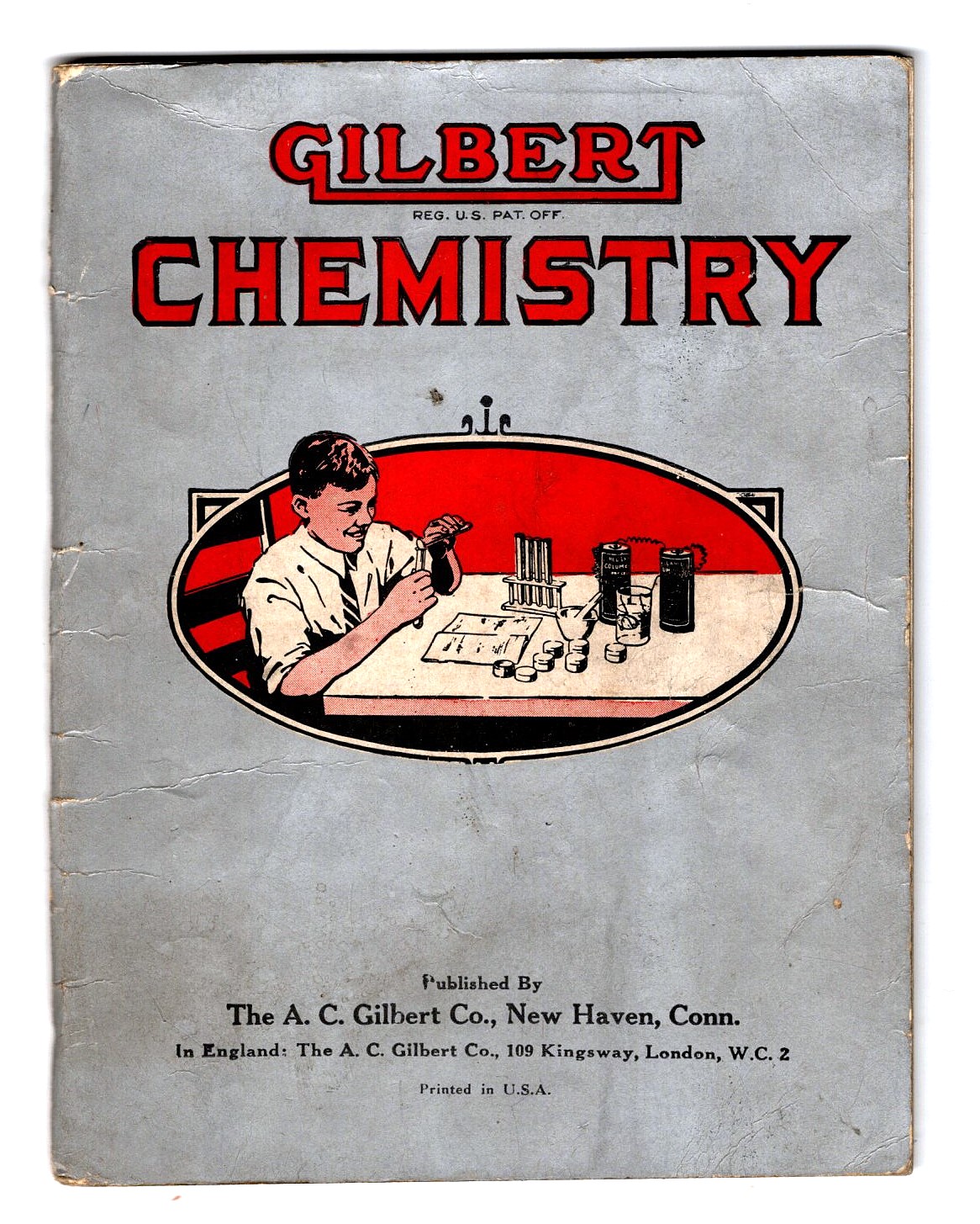 Chemistry for Boys : Instruction Manual, Gilbert Chemistry Set