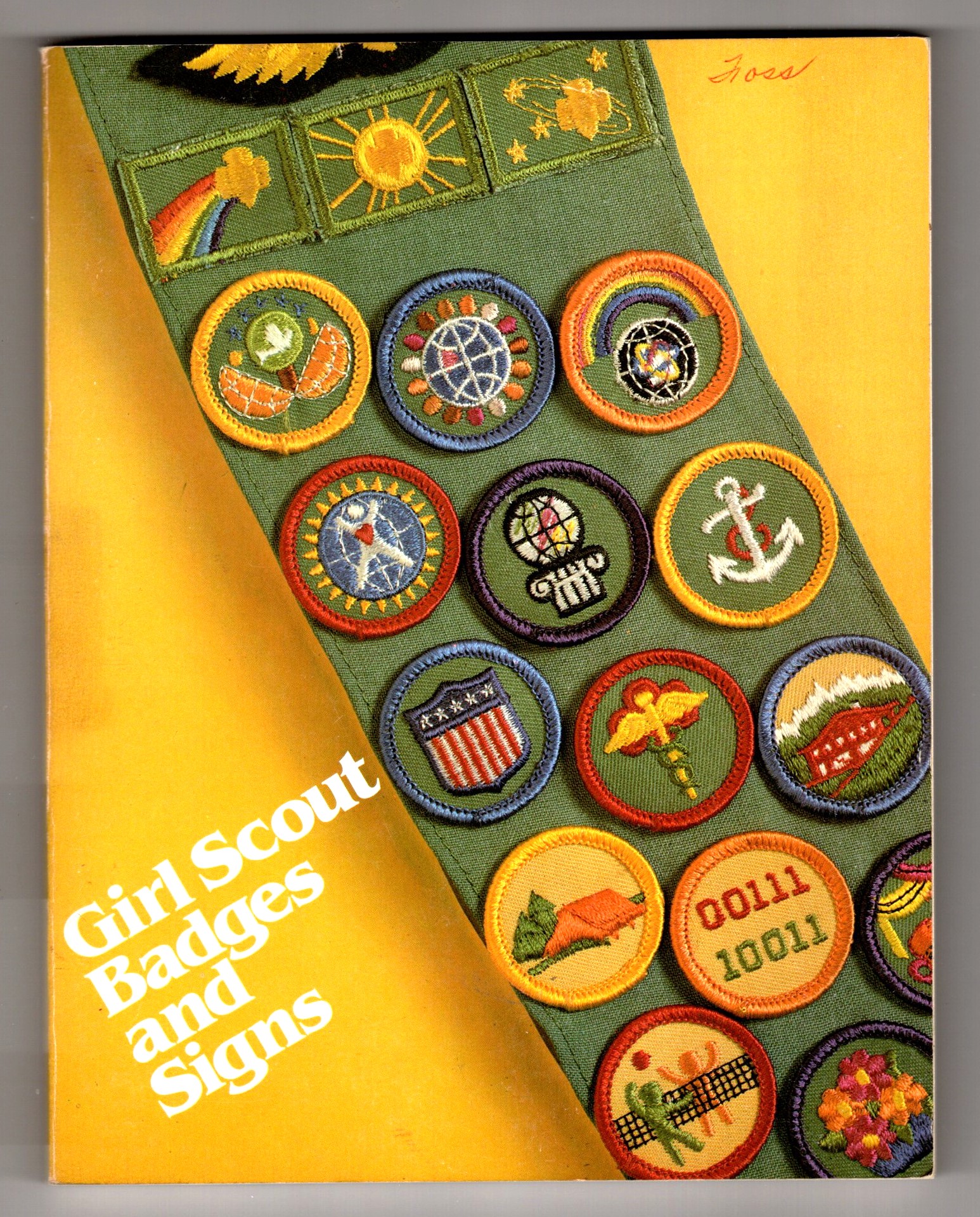 Girl Scout Badges and Signs : Lot of 6 Vintage Girl Scout Books and Booklets
