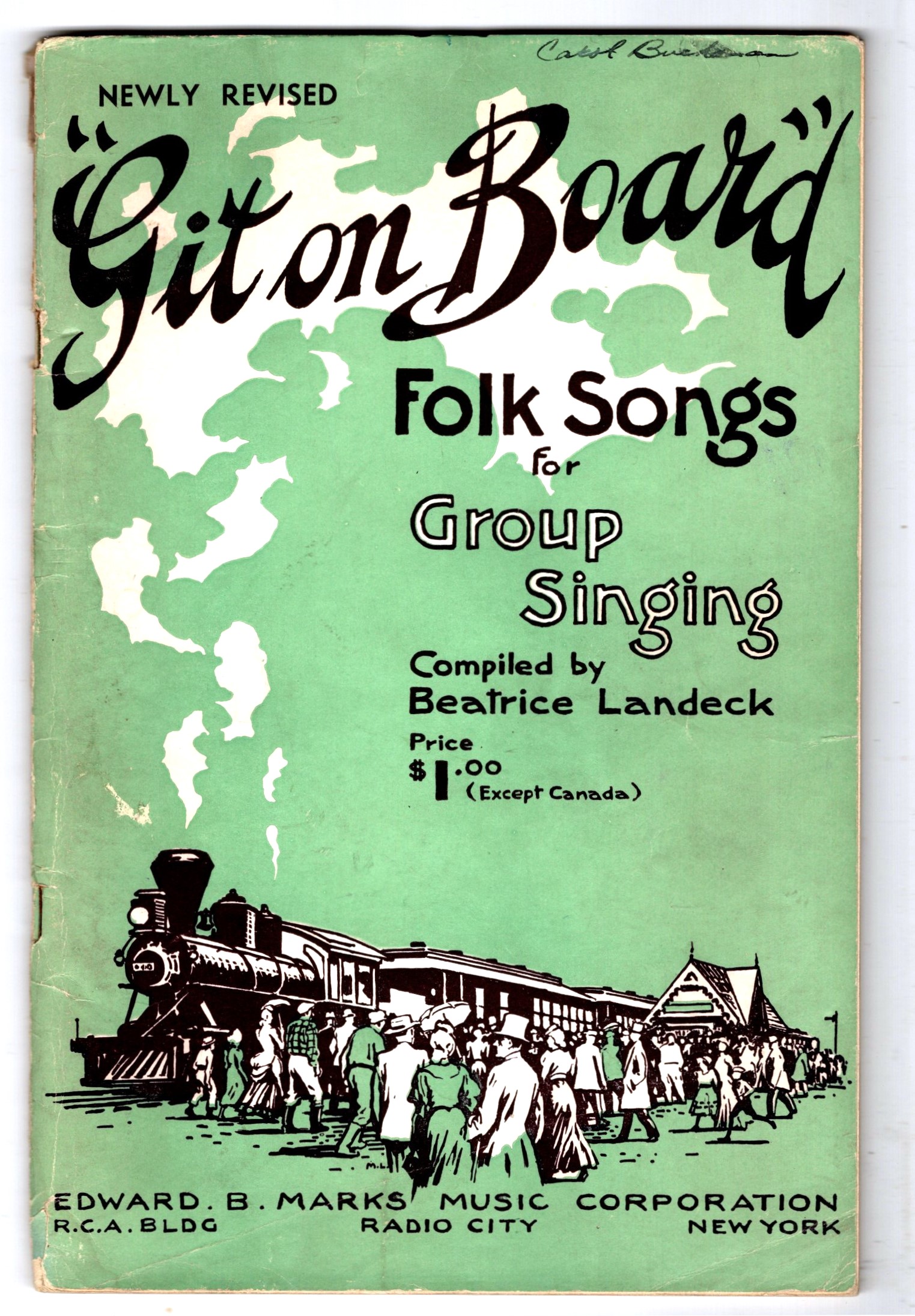 Git on Board : Folk Songs for Group Singing, Newly Revised
