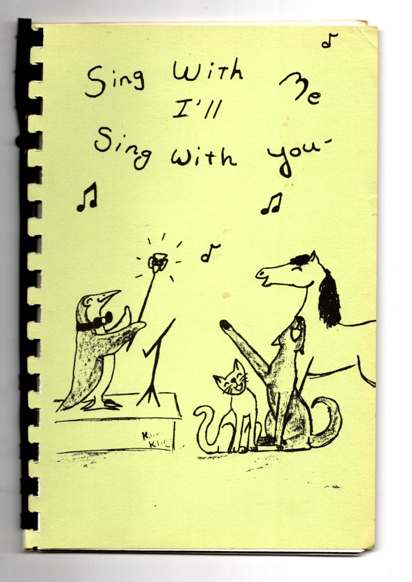 Sing with Me I'll Sing with You : A Girl Scout Songbook