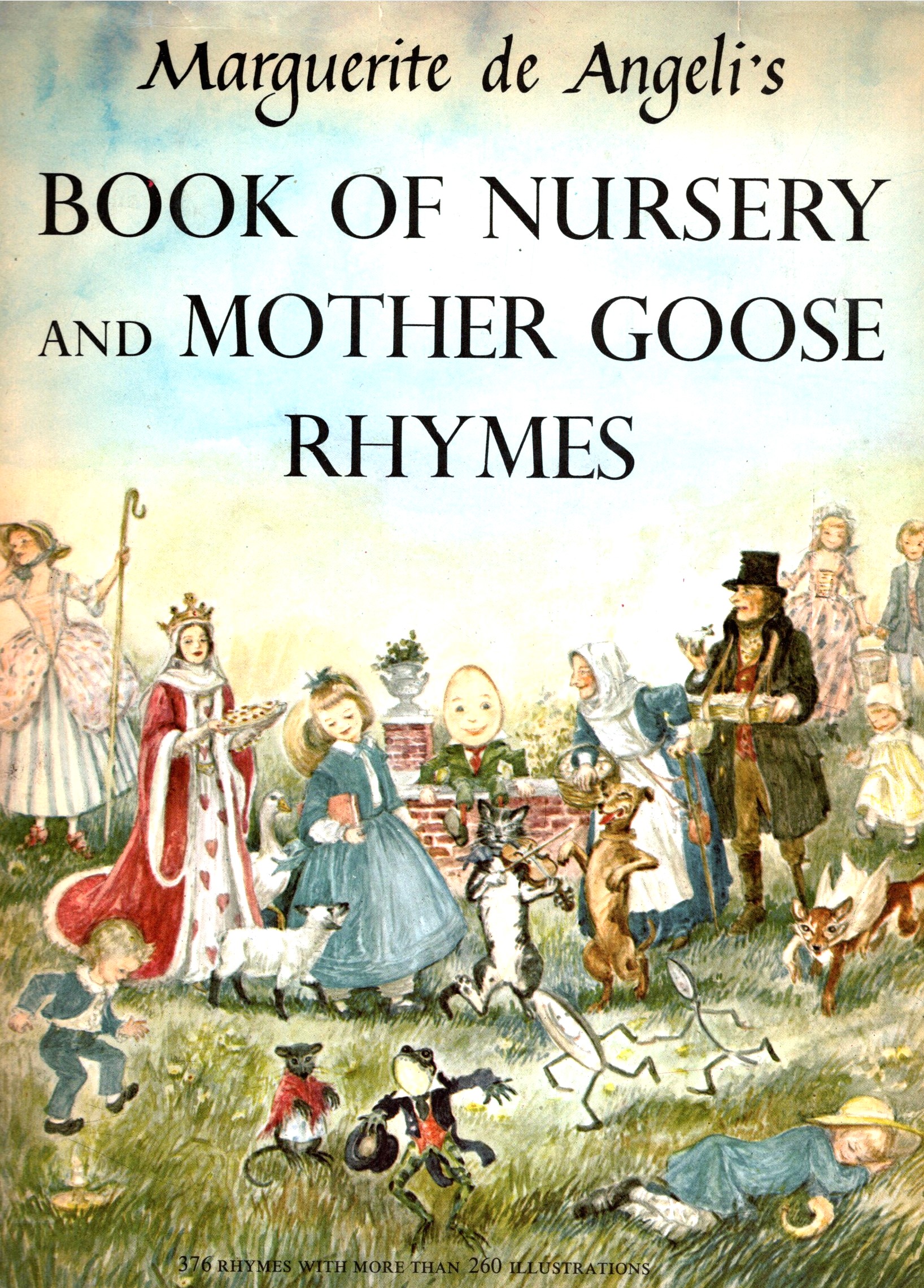 Marguerite de Angeli's Book of Nursery and Mother Goose Rhymes : 376 Rhymes with More than 260 Illustrations