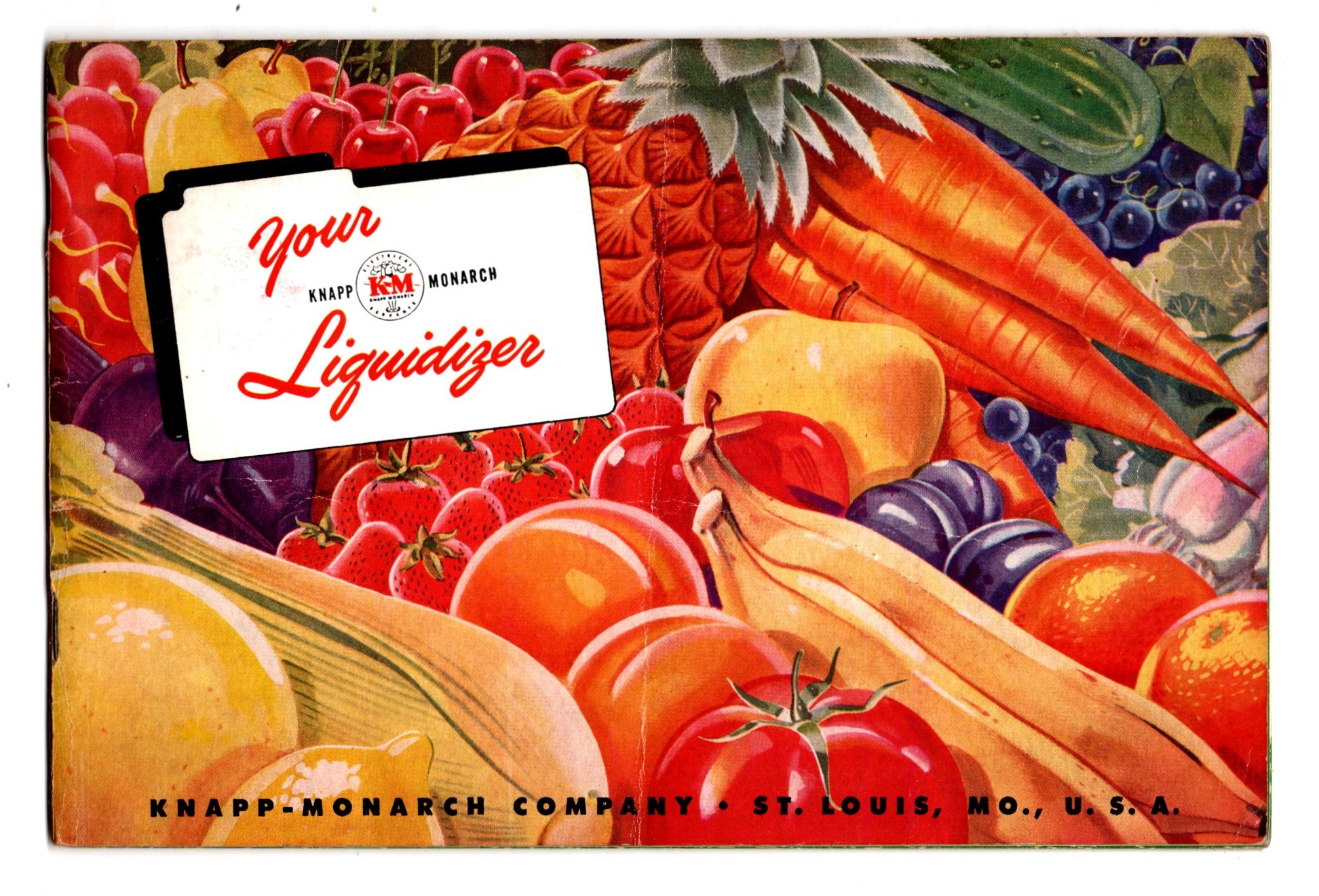 Your Knapp-Monarch Liquidizer : (Blender Recipes)