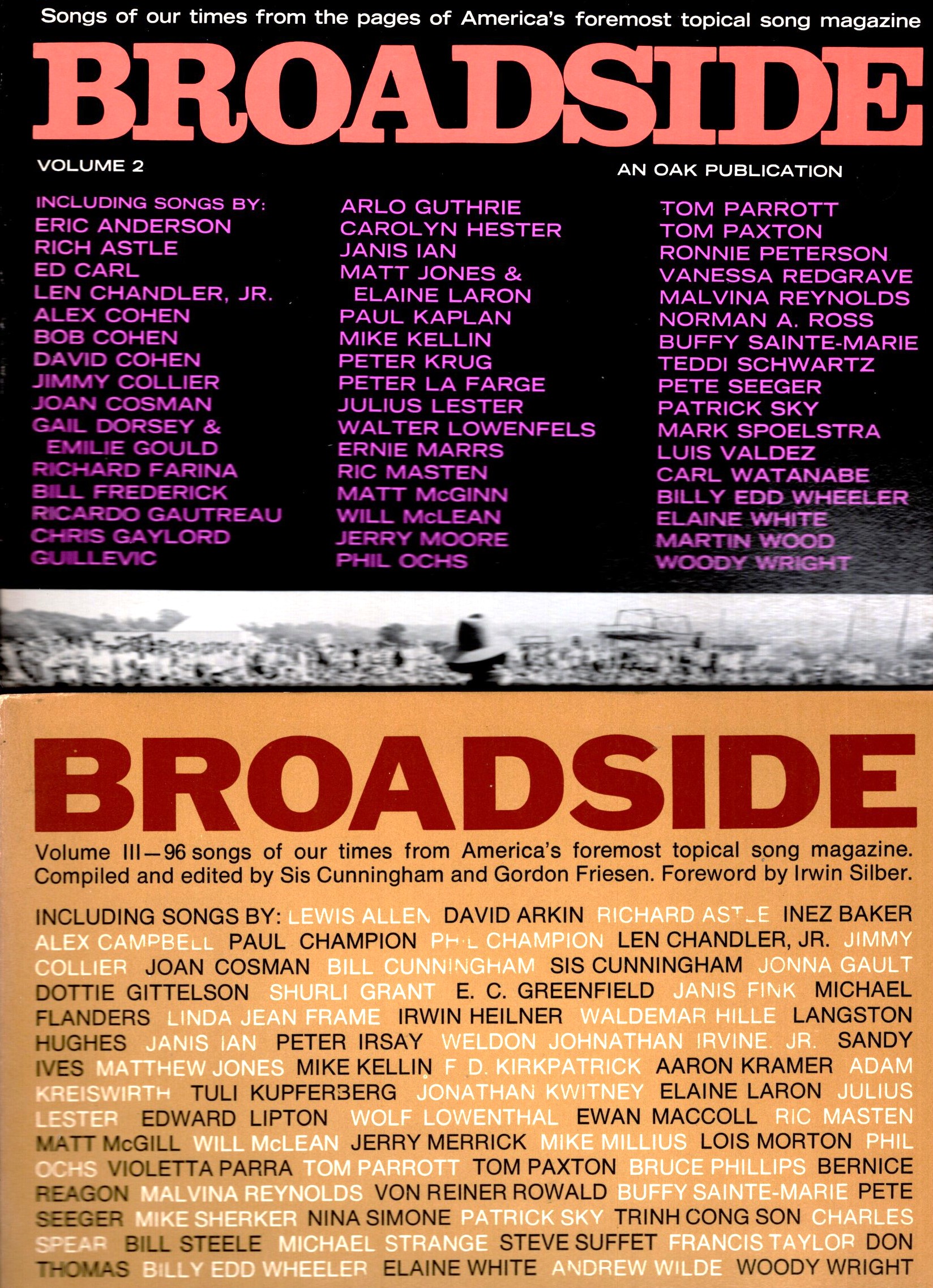 Broadside, Songs of Our Times : Volume 2, Volume 3