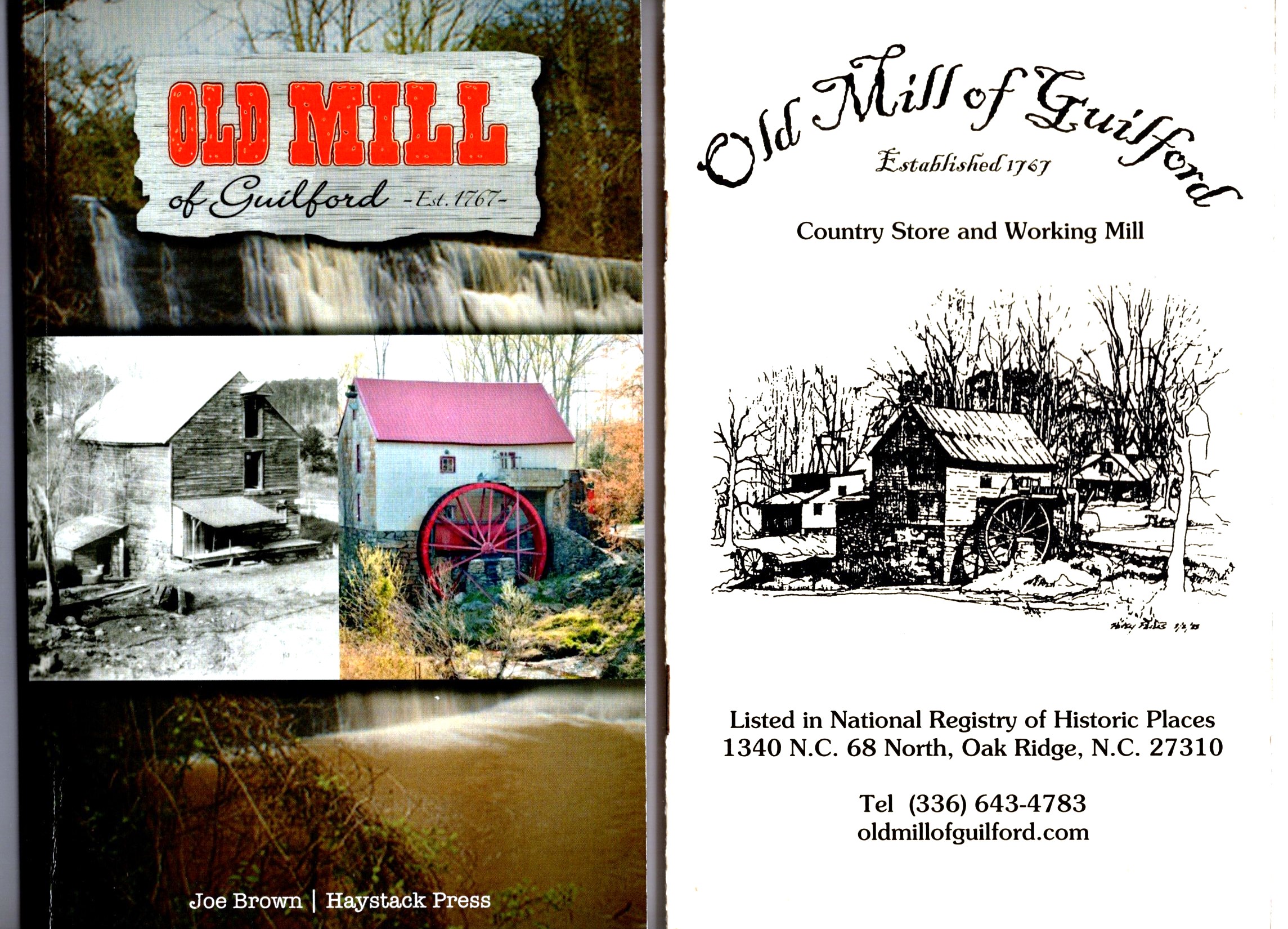 Old Mill of Guilford : (North Carolina History) Established 1767