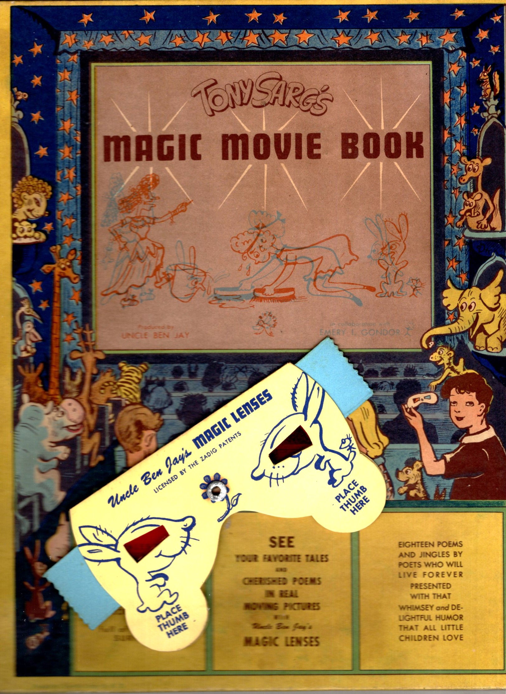 Tony Sarg's Magic Movie Book : Ten Tales That Will Never Die