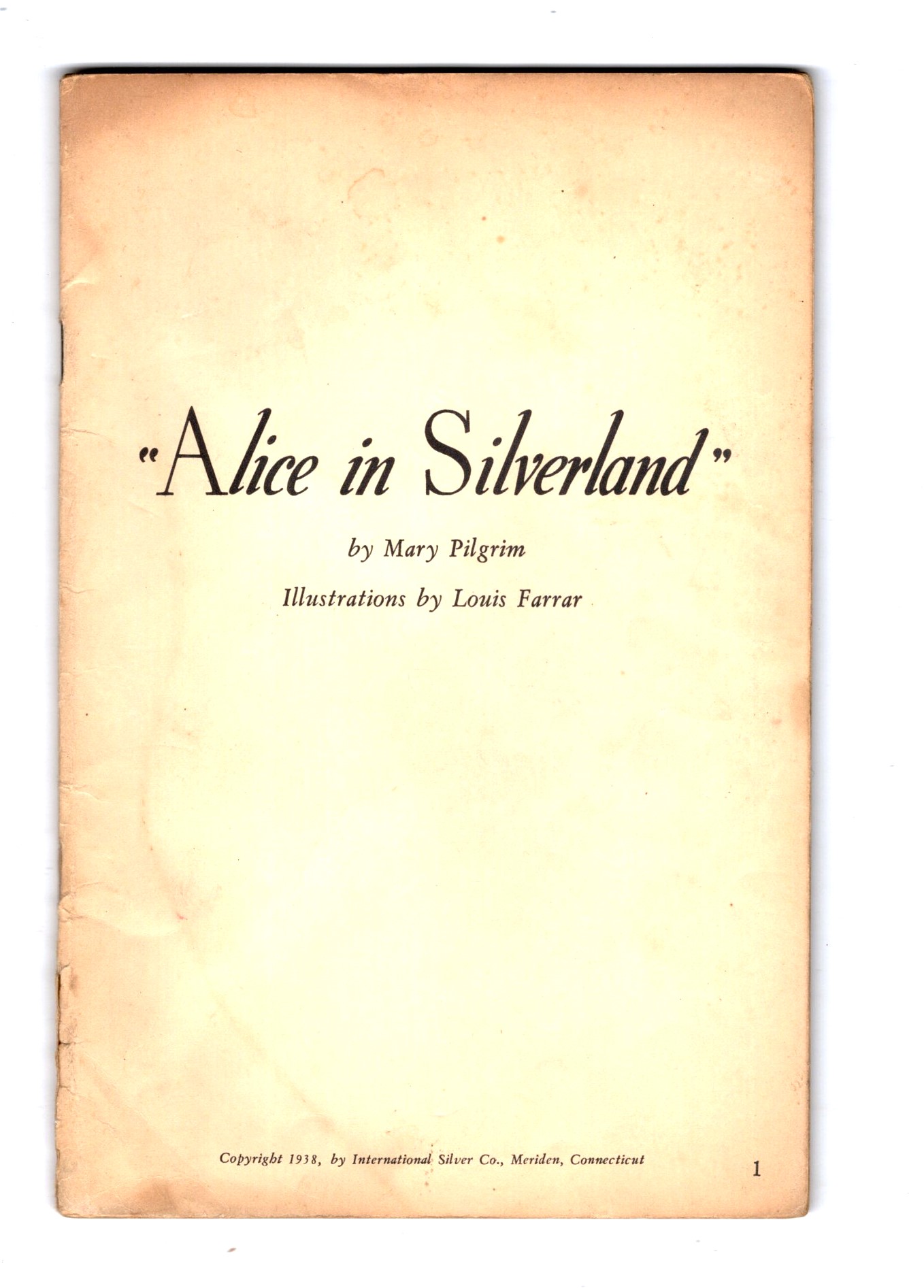 Alice in Silverland : The Story and Trial of Alice