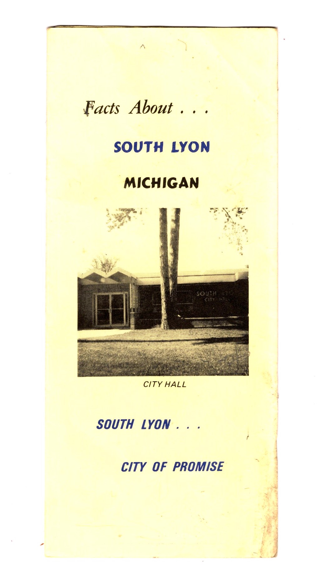 Image for Facts about South Lyon, Michigan : City of Promise Facts about South Lyon, Michigan : City of Promise
