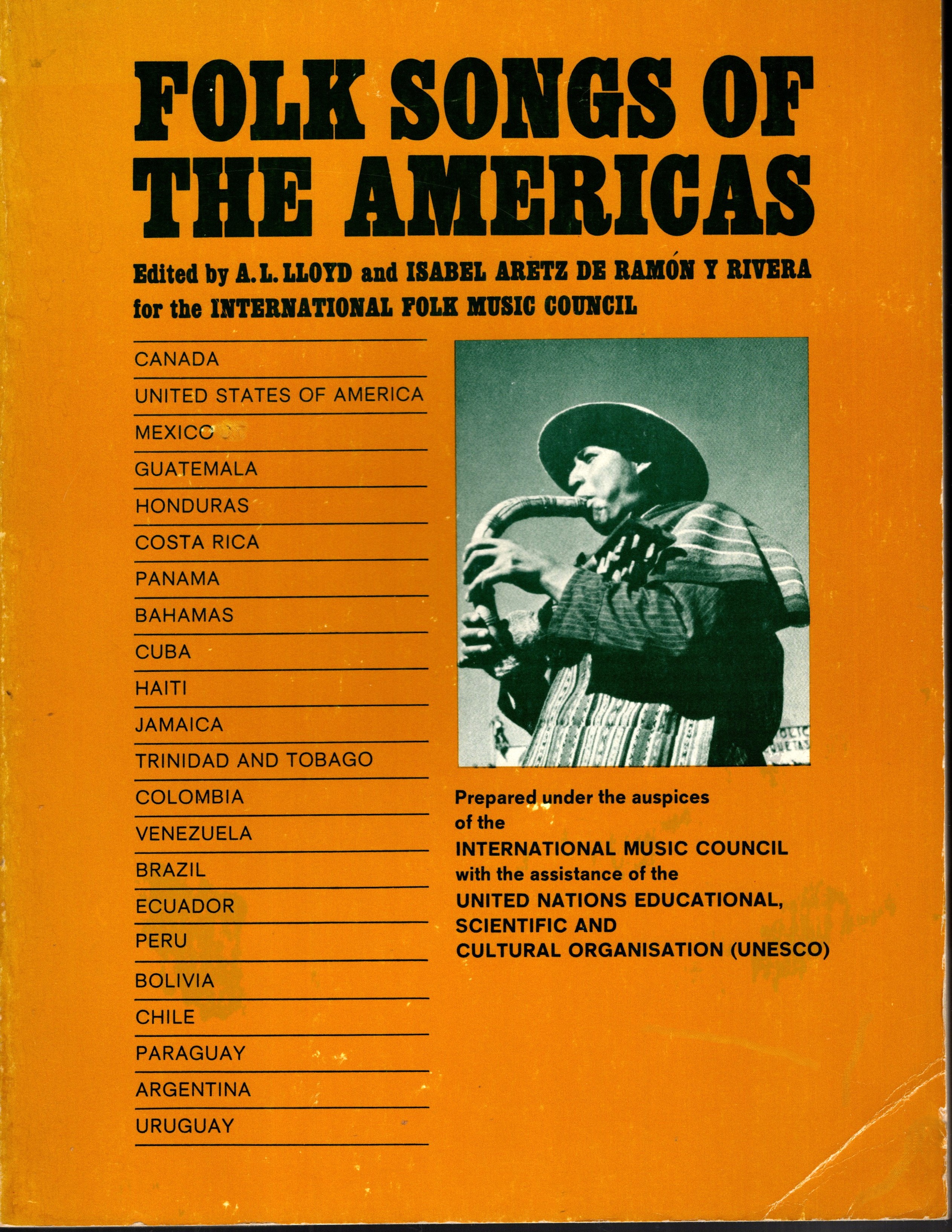 Folk Songs of the Americas : For the International Folk Music Council