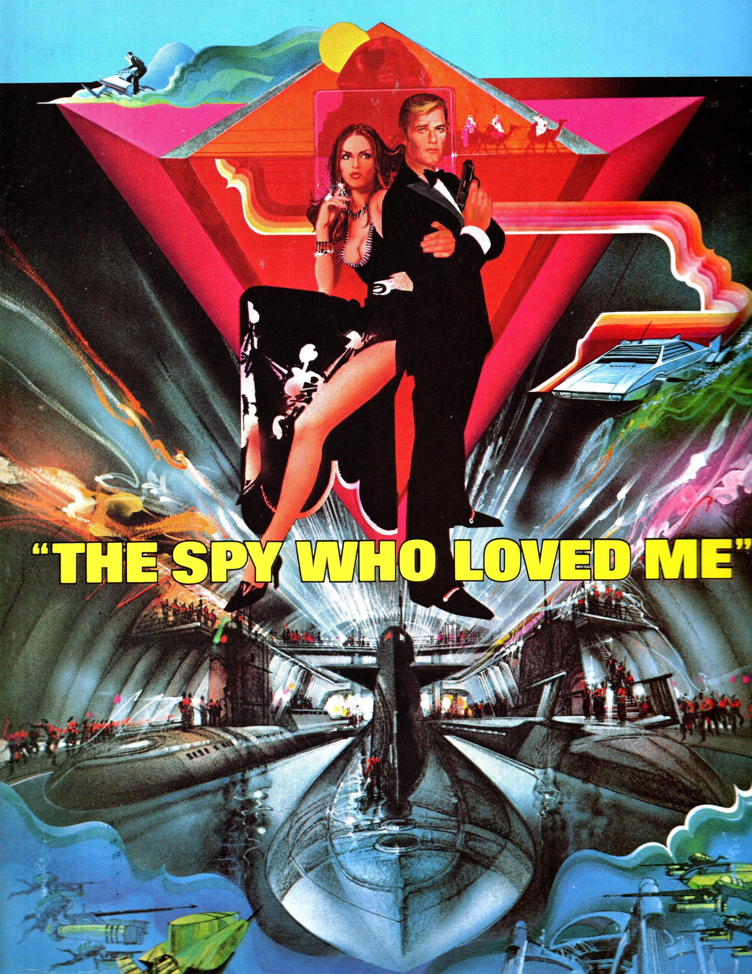 Spy Who Loved Me, The, Souvenir Movie Program : Starring Roger Moore, Barbara Bach, 1977