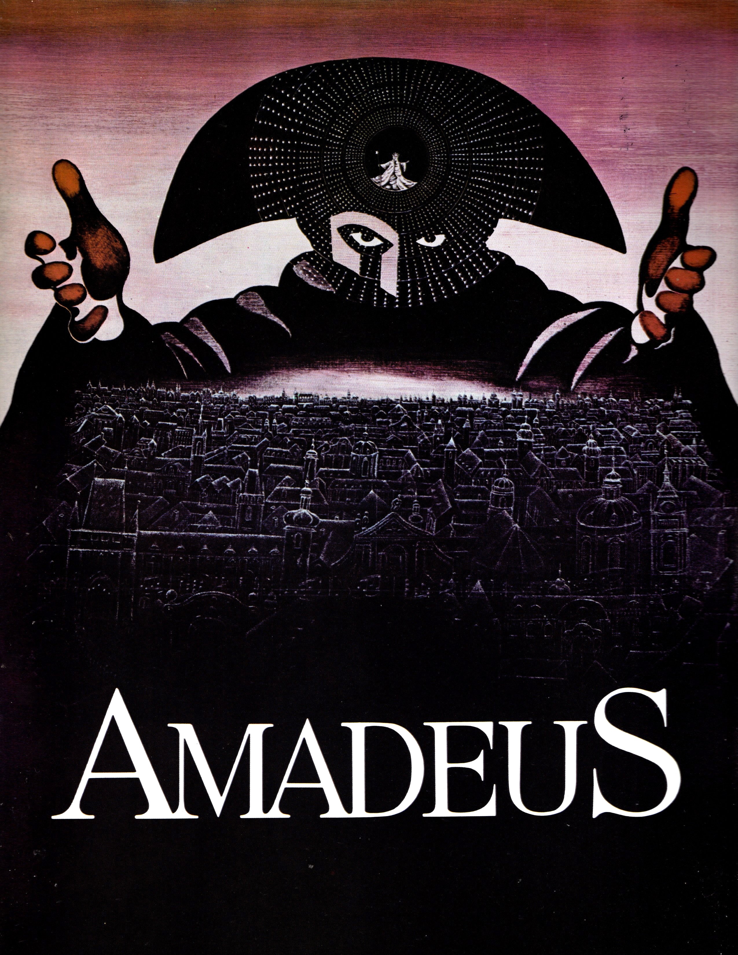 Amadeus, Souvenir Movie Program : Starring Tom Hulce, F. Murray Abraham, 1984