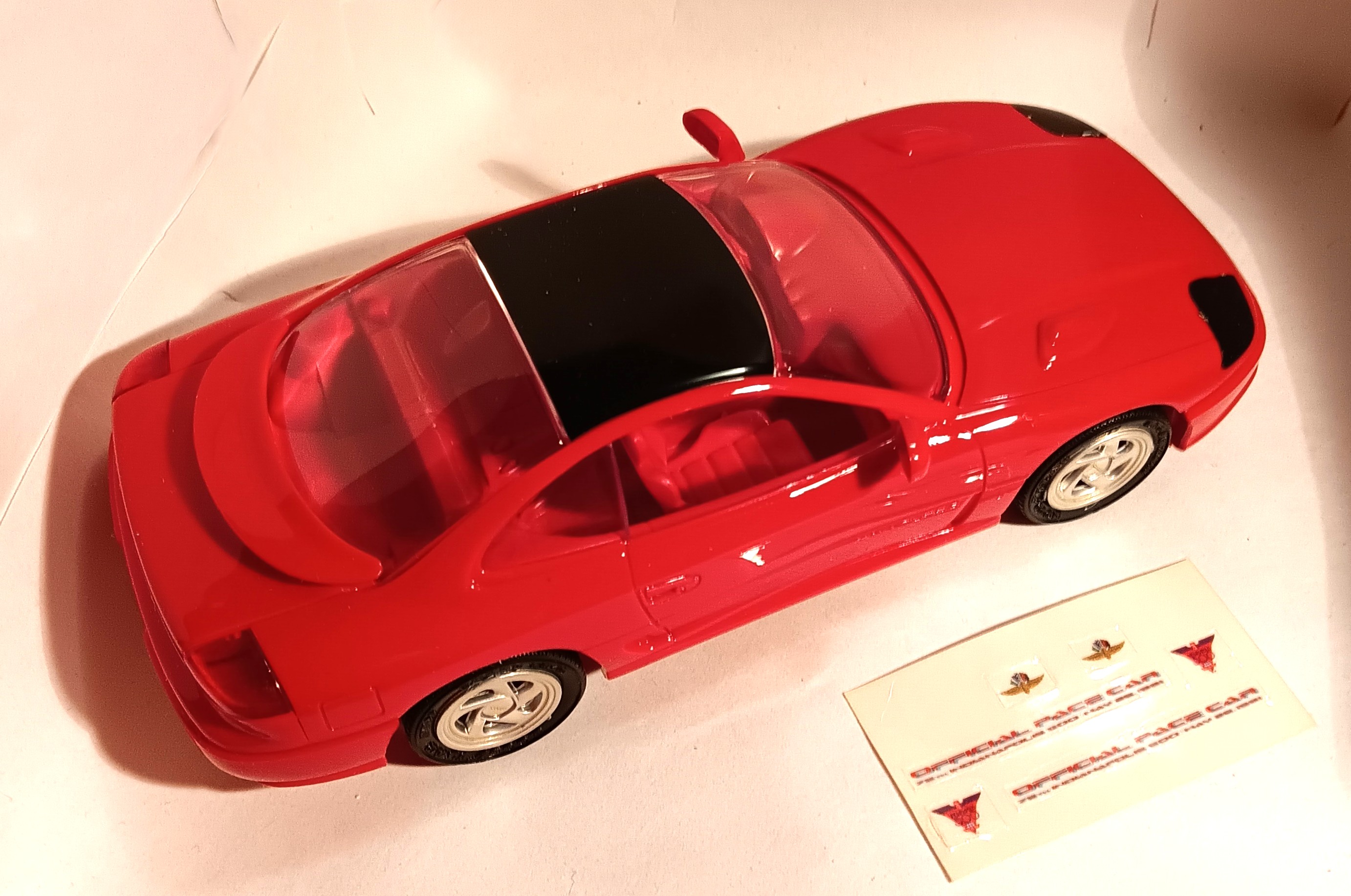 Old Vintage Model Car : 1991 Dodge Stealth R/T Turbo with Indy Pace Car Decals
