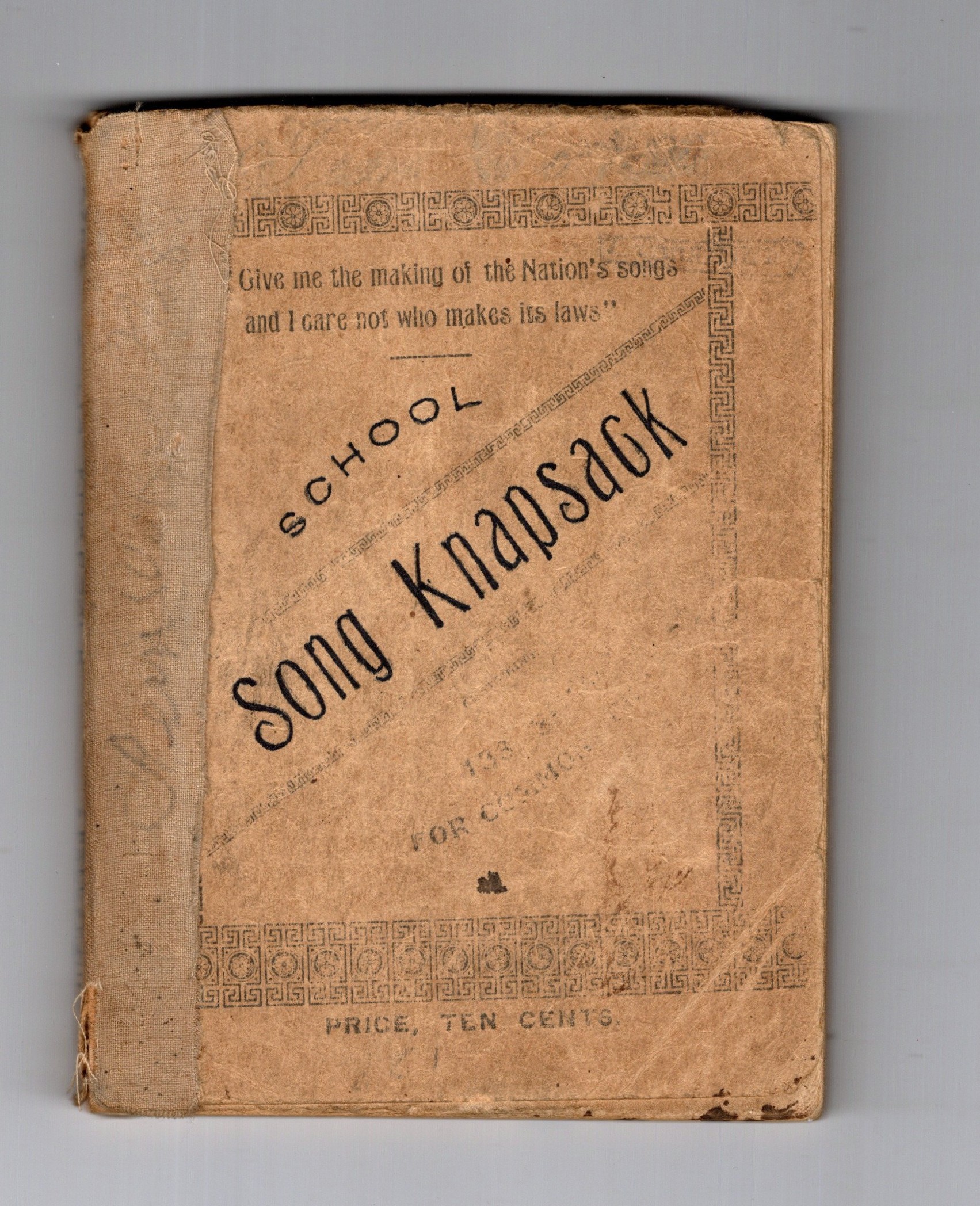 Image for School Song Knapsack : A Collection of Songs for Common Schools School Song Knapsack : A Collection of Songs for Common Schools