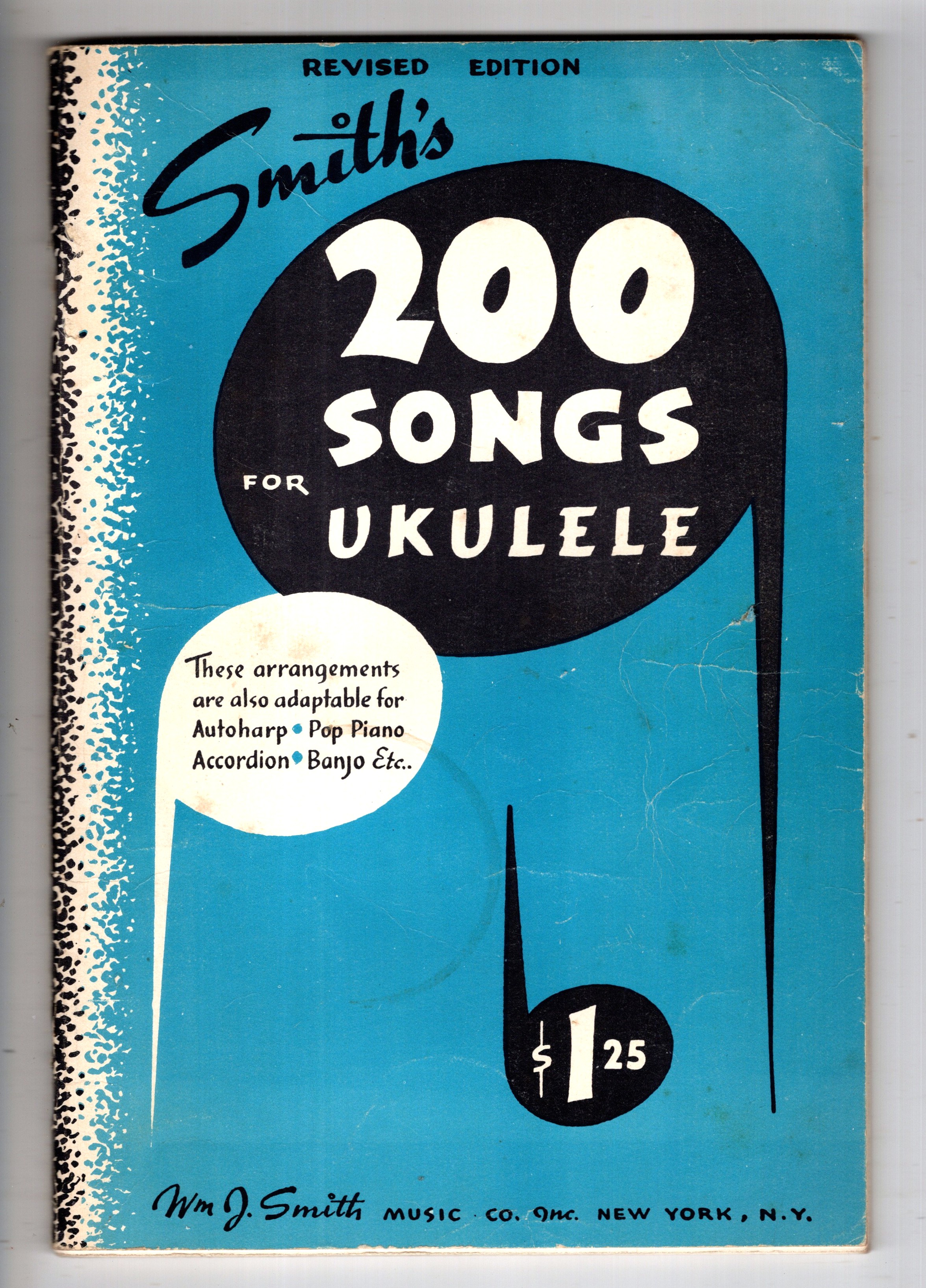Image for Smith's 200 Songs for Ukulele Smith's 200 Songs for Ukulele