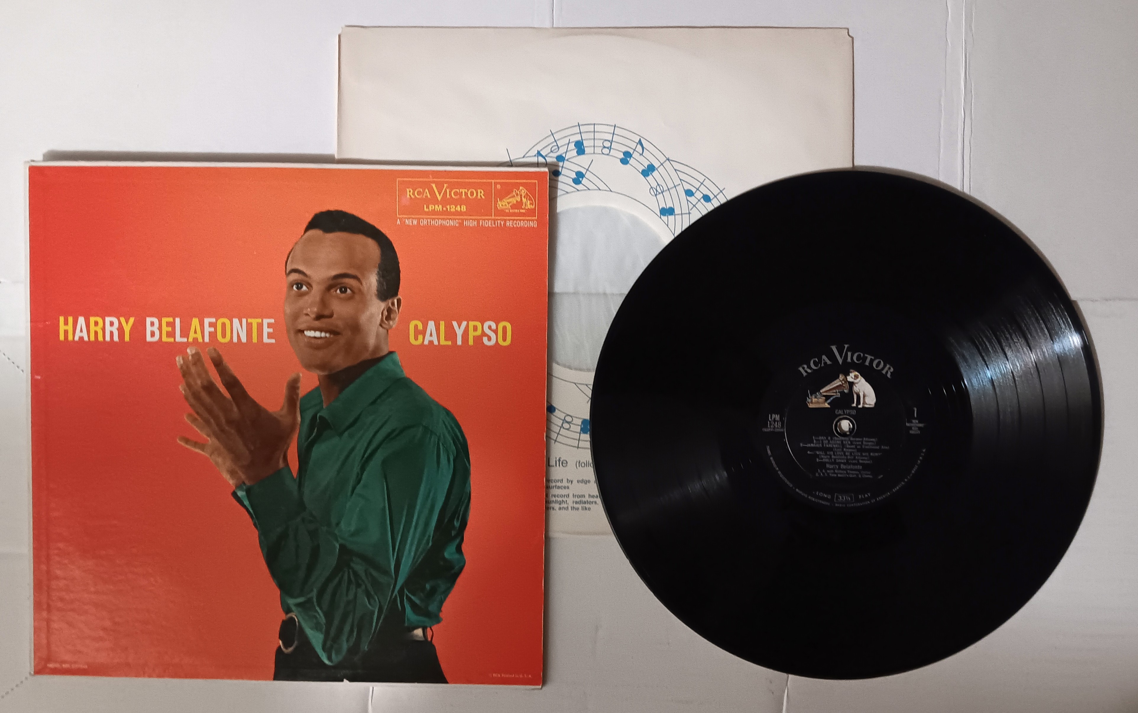 Image for Harry Belafonte, Calypso : Vintage LP Vinyl Record Harry Belafonte, Calypso : Vintage LP Vinyl Record