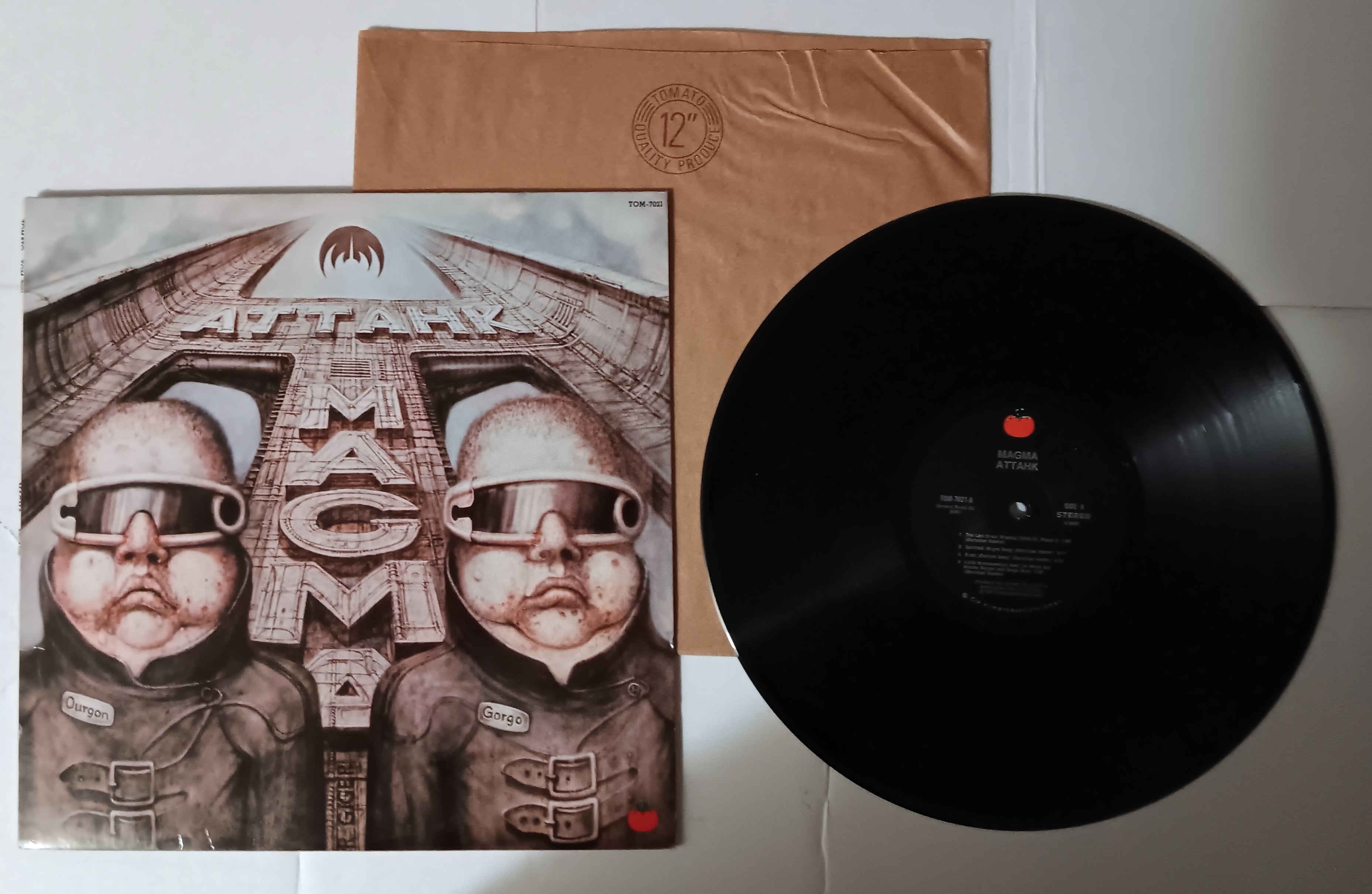 Magma, Attahk : (Attack) Vintage LP Vinyl Record