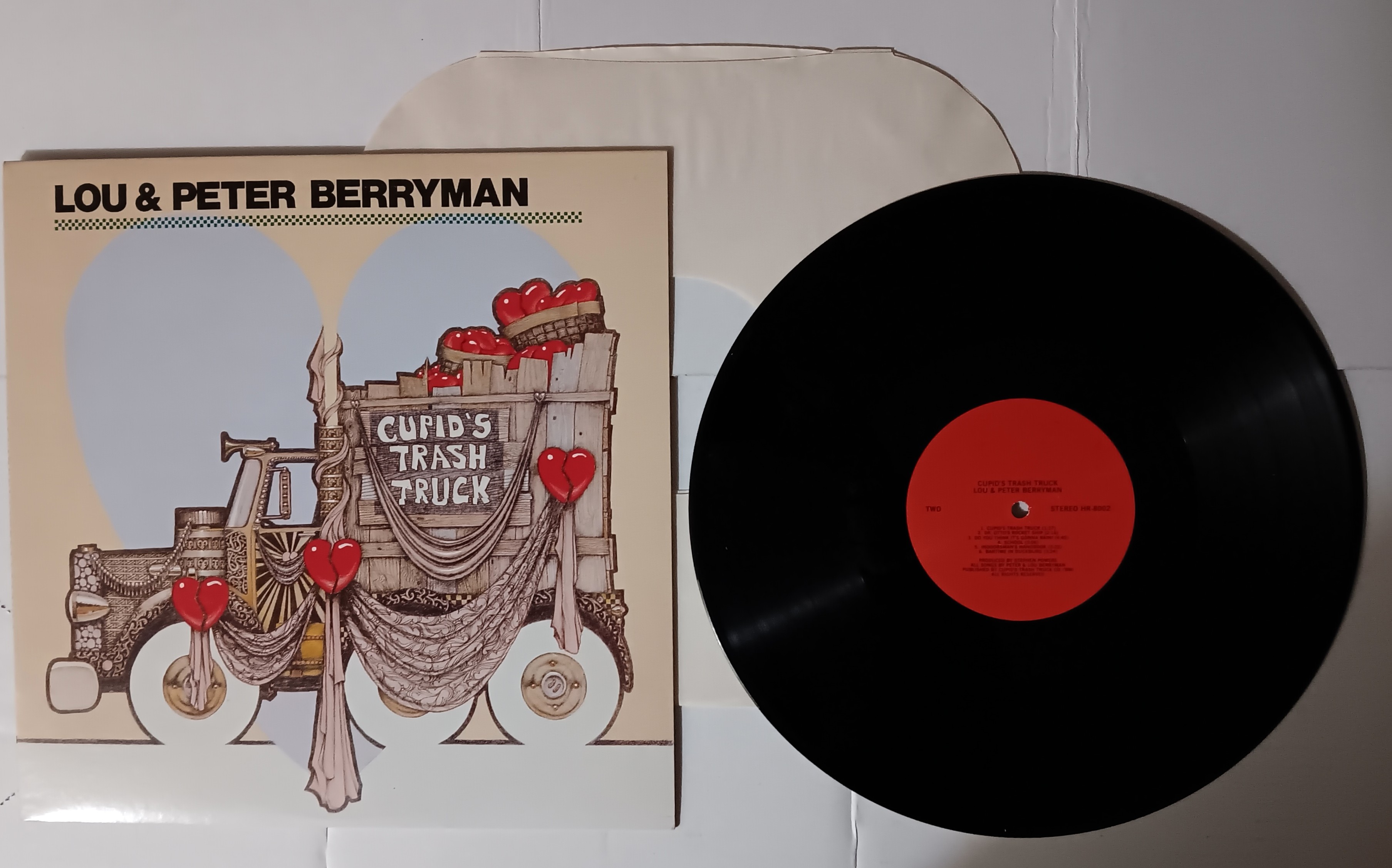 Image for Berryman, Cupid's Trash Truck : Vintage LP Vinyl Record Berryman, Cupid's Trash Truck : Vintage LP Vinyl Record