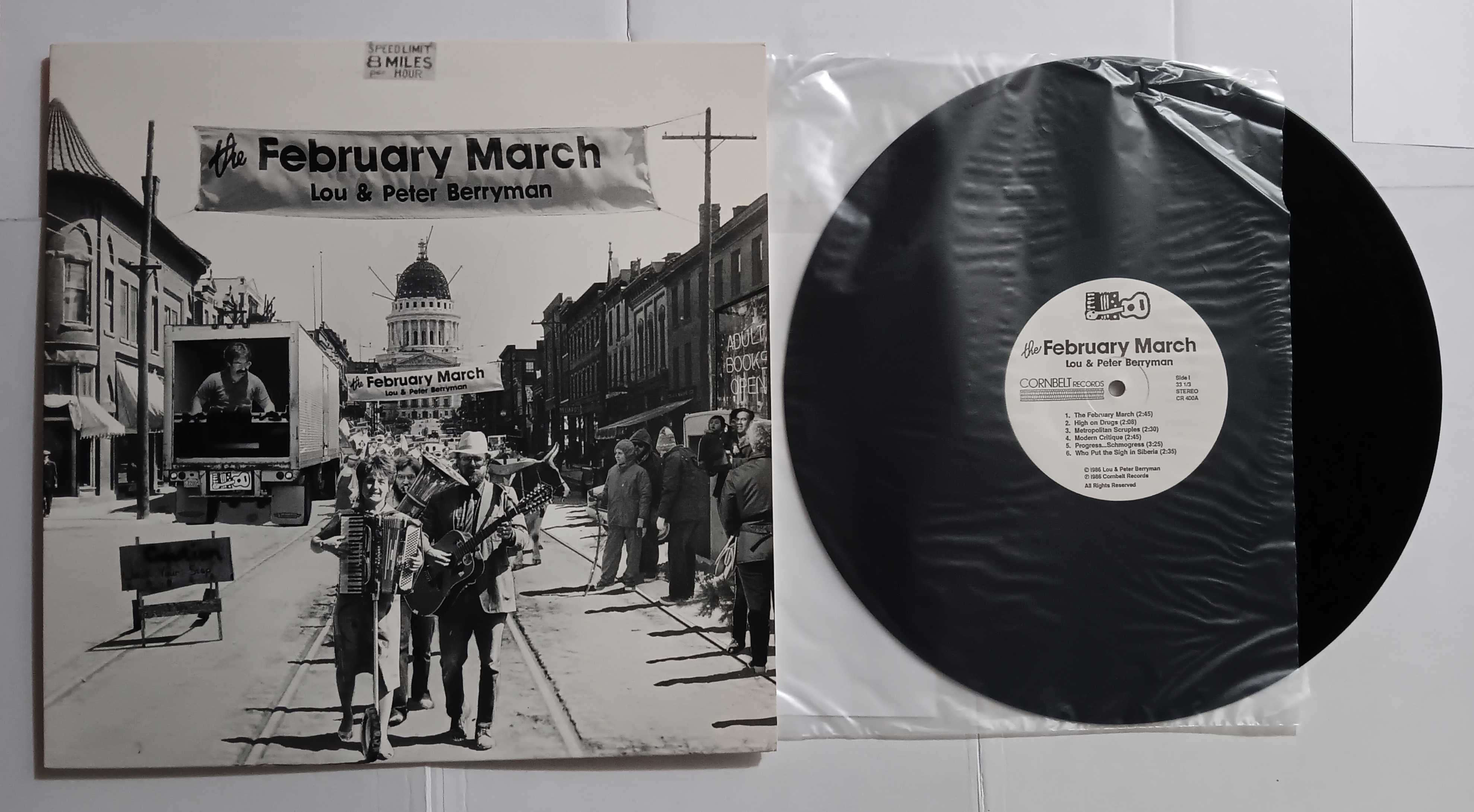 Image for Berryman, February March : Vintage LP Vinyl Record Berryman, February March : Vintage LP Vinyl Record