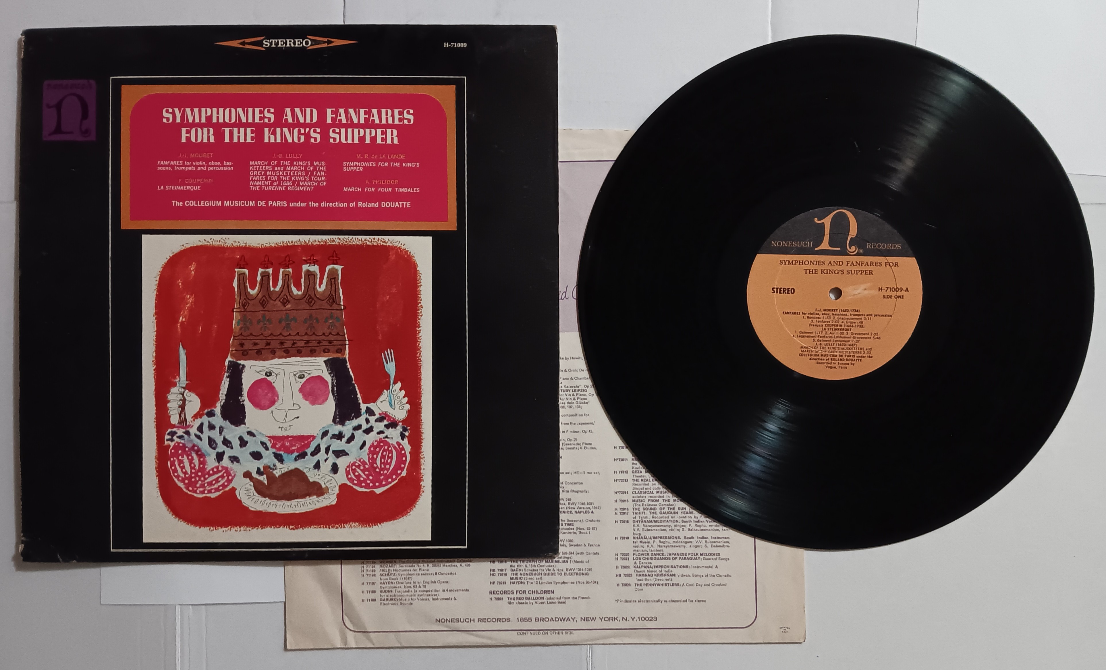 Image for Symphonies and Fanfares for the King's Supper : Vintage LP Vinyl Record Symphonies and Fanfares for the King's Supper : Vintage LP Vinyl Record