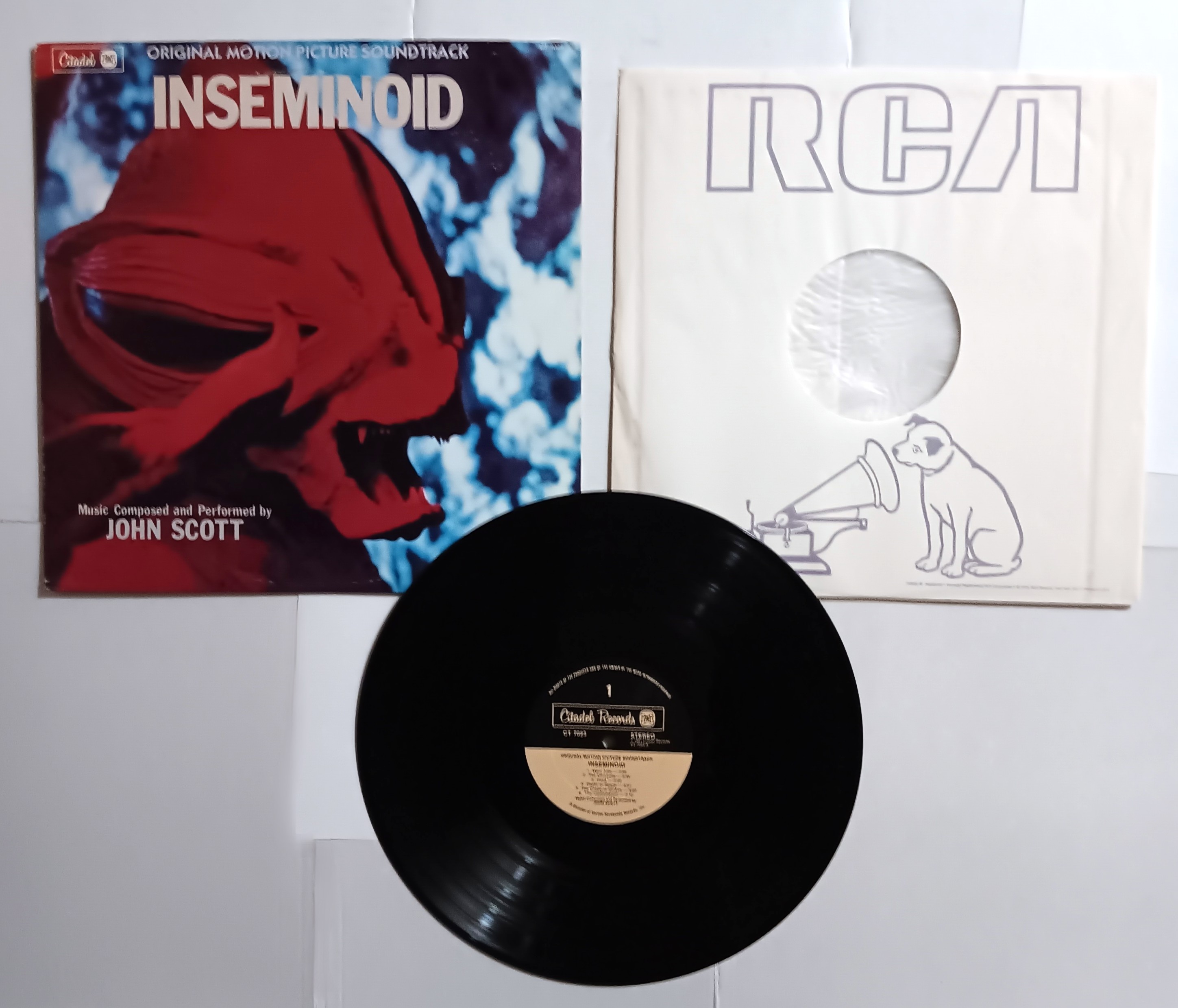 Inseminoid, Original Motions Picture Soundtrack : Vintage LP Vinyl Record