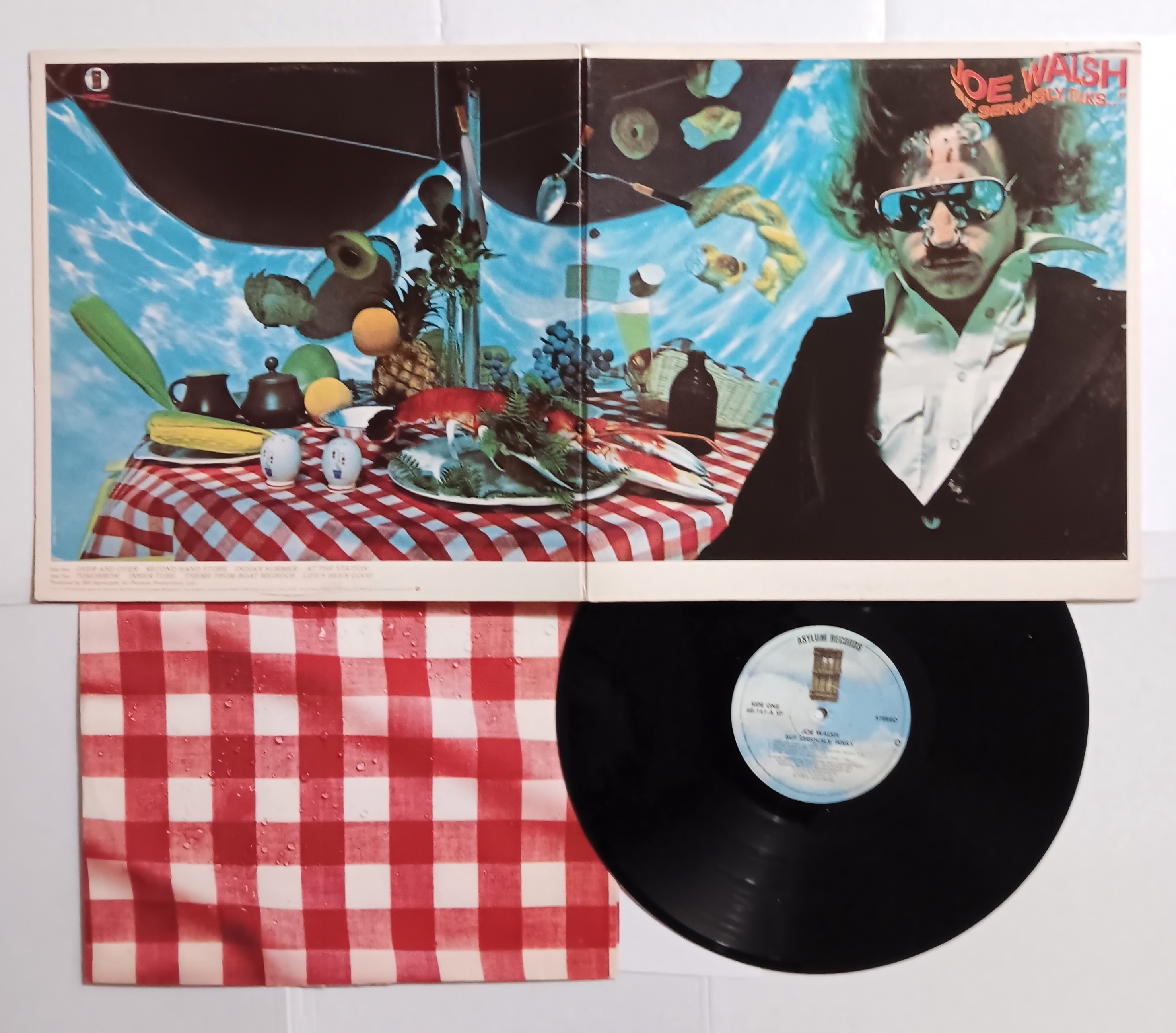 Joe Walsh, But Seriously, Folks : Vintage LP Vinyl Record