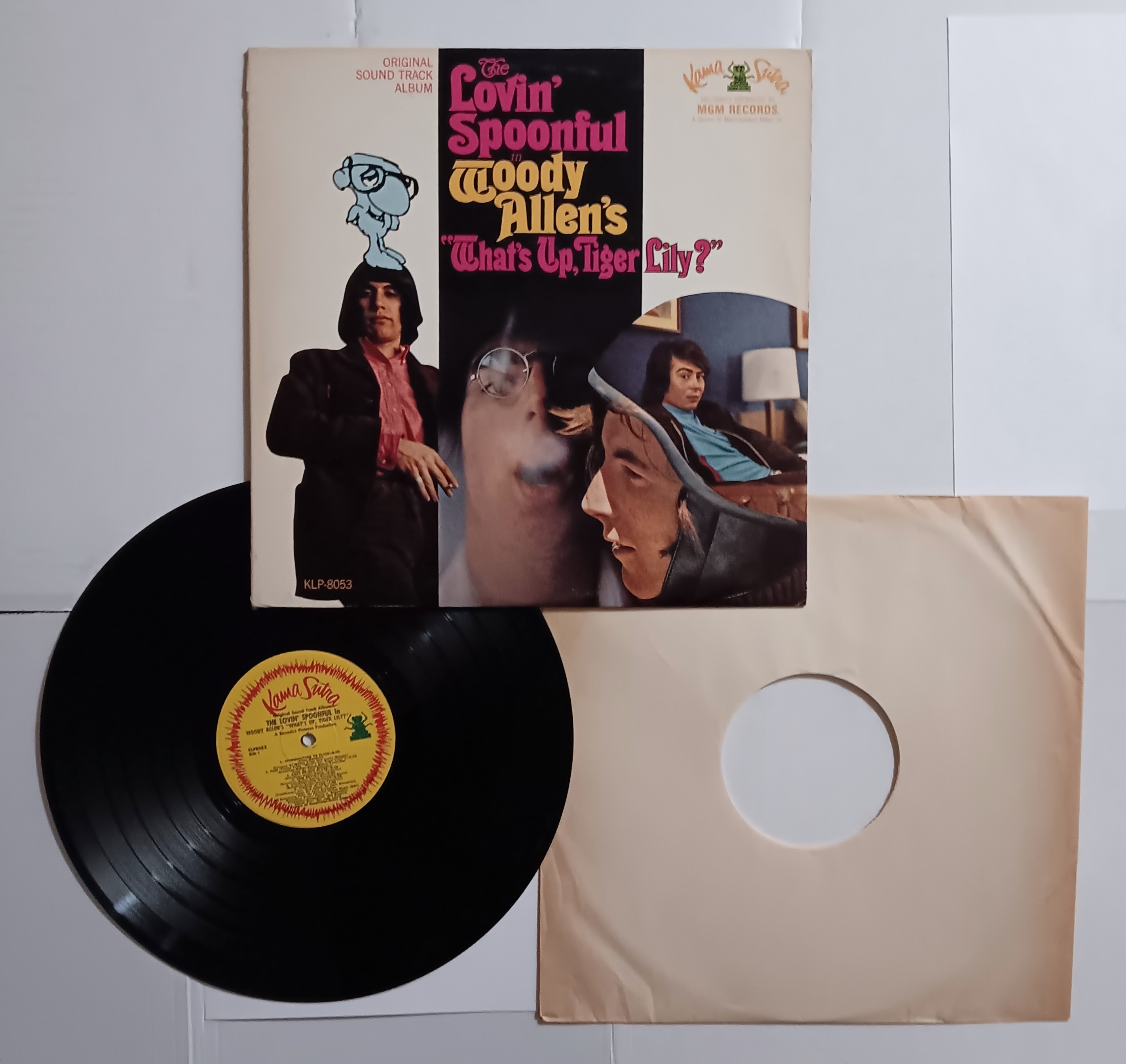 Woody Allen's What's Up, Tiger Lily Original Soundtrack Album : Vintage LP Vinyl Record