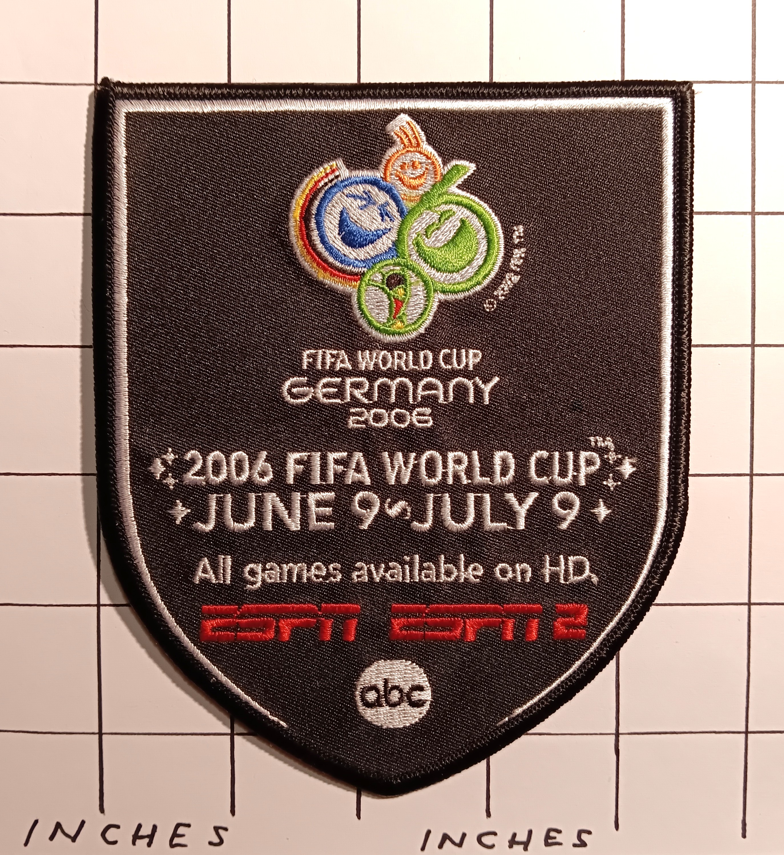 Lot of One Patch : FIFA World Cup, Football, Soccer, 2006