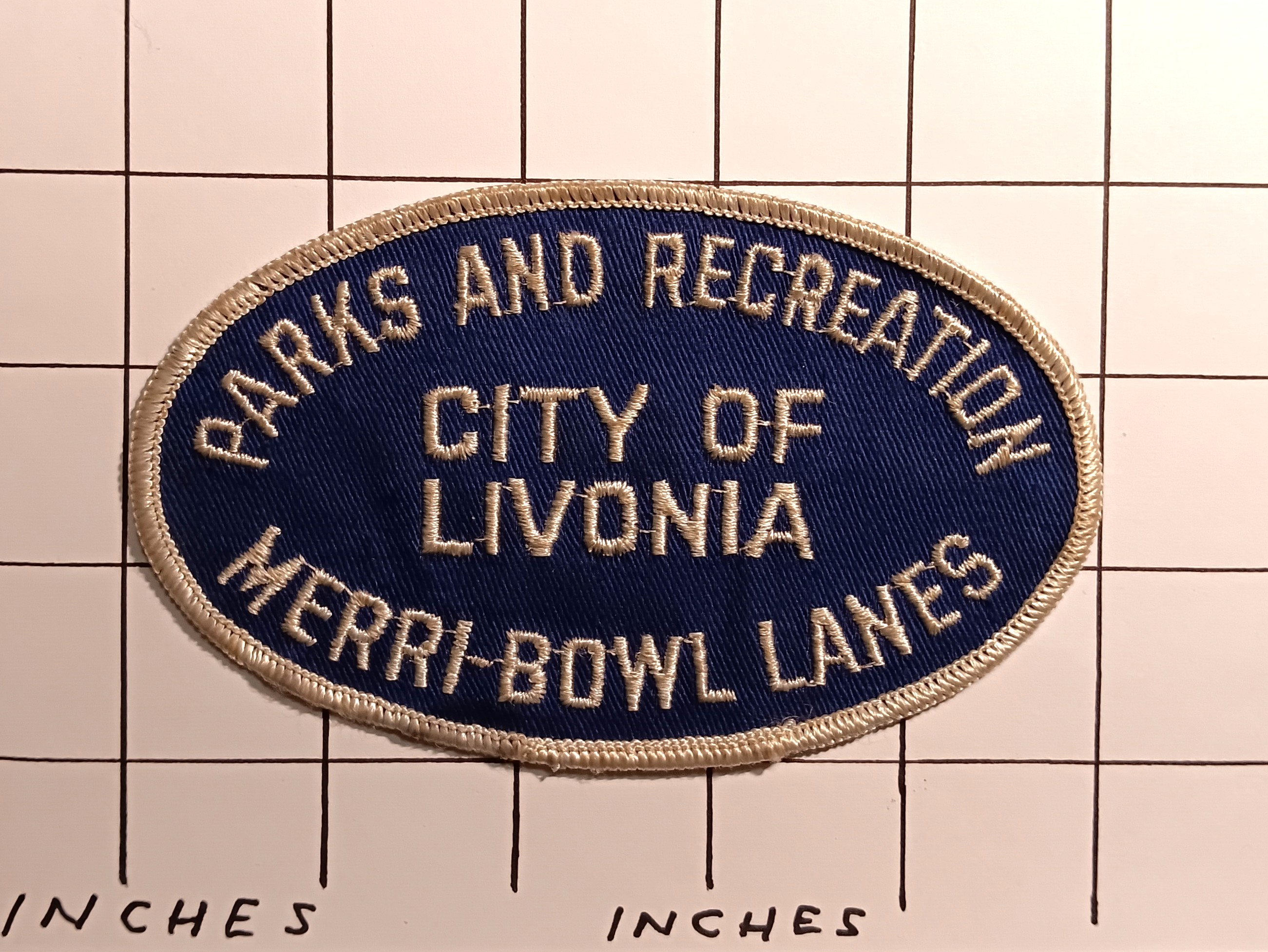 Lot of One Patch : Merri-Bowl Lanes, Livonia, Michigan