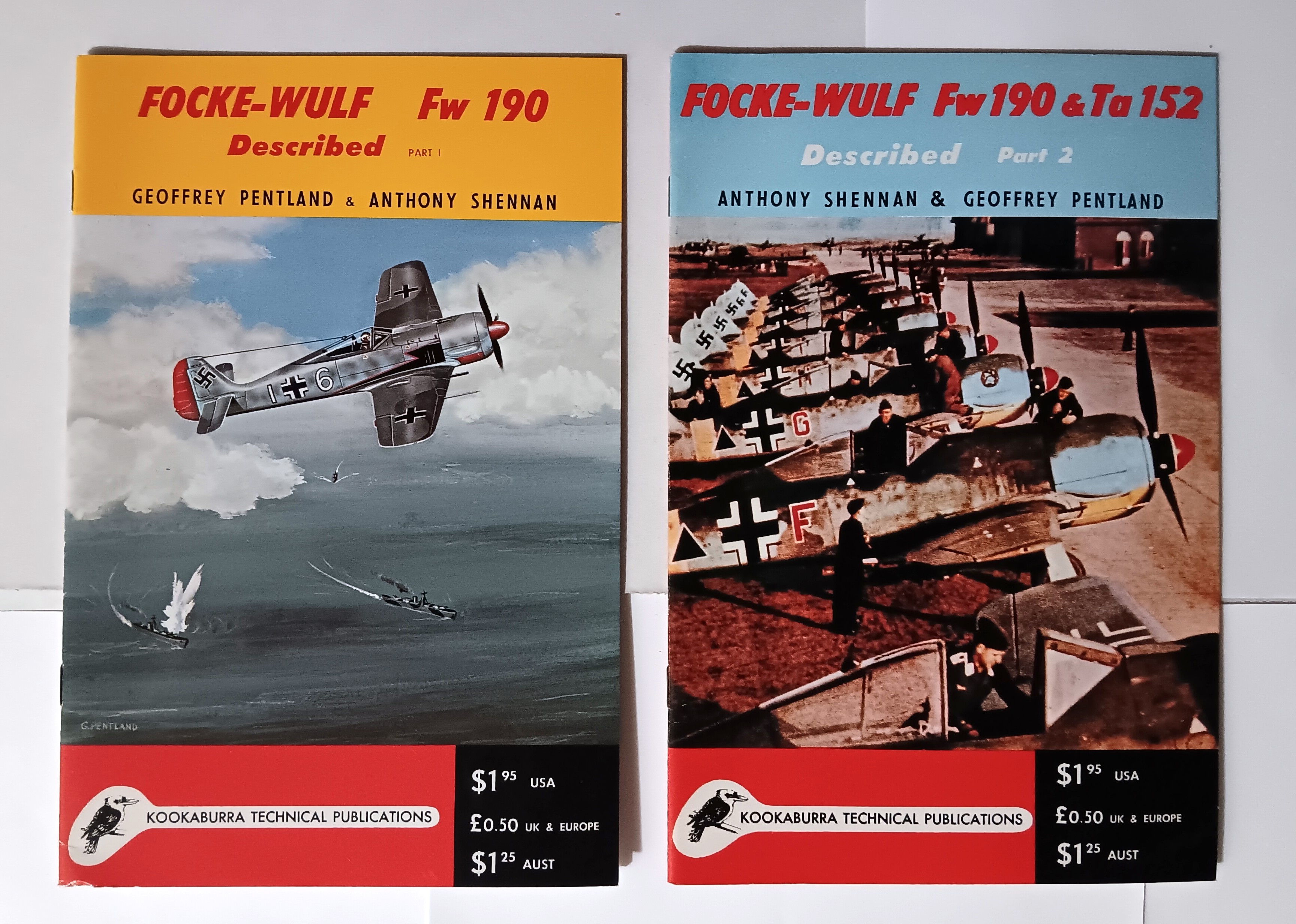 Image for Focke-Wulf Fw 190 Described, Complete in 2 Parts : Part 1, Fw 190 ; Part 2, Fw 190 to Ta 152 Focke-Wulf Fw 190 Described, Complete in 2 Parts : Part 1, Fw 190 ; Part 2, Fw 190 to Ta 152