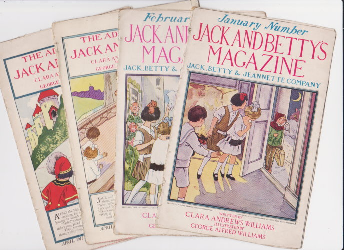 Image for Adventures of Jack and Betty, The, 4 Issues :  April 1914, April 1915, January 1916, February 1916 (Jack and Betty's Magazine)