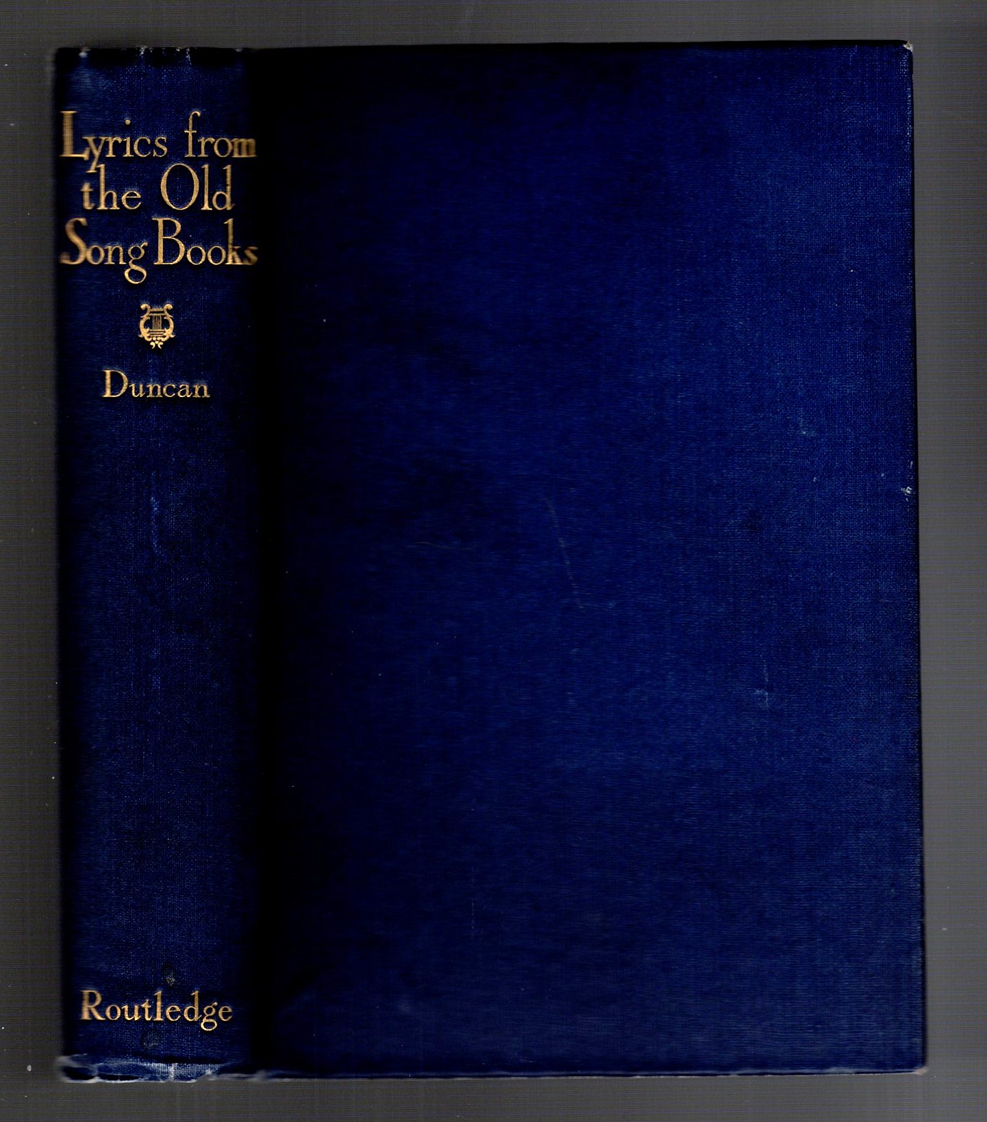 Lyrics from the Old Song Books